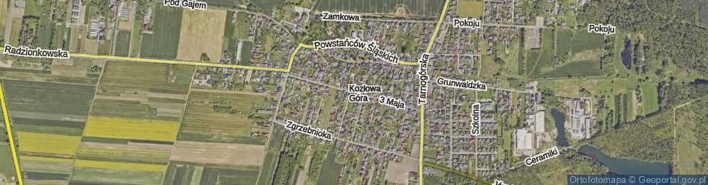 Zdjęcie satelitarne 3 Maja ul.